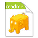 Readme Orange icon