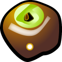 Apple, caramel SaddleBrown icon