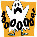 Ghost, spooky Goldenrod icon