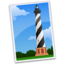 Cape, hatteras CornflowerBlue icon