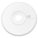 save, Disk, Cd, Txt, disc WhiteSmoke icon