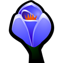 crocus Black icon