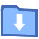 Folder, dropbox LightSkyBlue icon