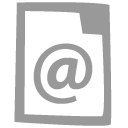 location, mail to DarkGray icon