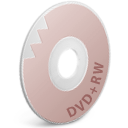 disc, Dvd, Rw Silver icon