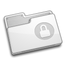 private, Folder WhiteSmoke icon
