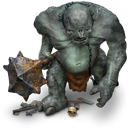 Bonus, Cave, troll DarkSlateGray icon