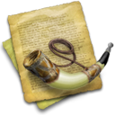 Bonus, paper, File, sound, voice, document DarkKhaki icon