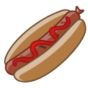 hot, ketchup, Animal, dog Peru icon