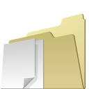 File, document, paper BurlyWood icon