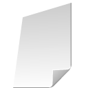 document, paper, File Gainsboro icon