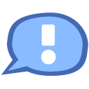 Comment, speak, talk, Chat LightSkyBlue icon