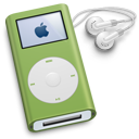 mini, ipod, green Gainsboro icon