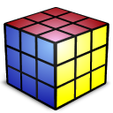 Empty, cube, rubiks, Blank Yellow icon