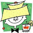 hat, party Khaki icon