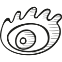 Logotypes, social network, hand drawn, Logo, China, logotype, handmade Black icon