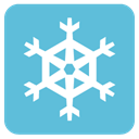 snowflake MediumTurquoise icon