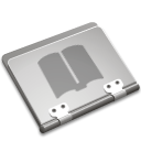 Folder, Library Black icon