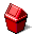 Empty, Blank, Trash, ruby, recycle bin Maroon icon