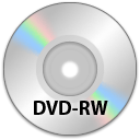 Dvd, Rw, disc LightGray icon