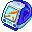 iquarium, indigo Black icon