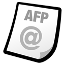 Afp Black icon