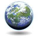 world, Aqua, planet, earth, globe DarkSlateGray icon