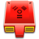 Firewire, drive Red icon