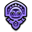 royal, Mascot, polynesian Black icon
