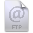 Ftp, location Silver icon