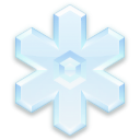 snowflake, Crystal Lavender icon