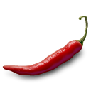 pepper, jalapeno Black icon