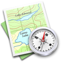 App, Map, location PaleGoldenrod icon