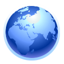earth, planet, world, globe RoyalBlue icon