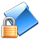 Folder, Lock, security, locked DodgerBlue icon