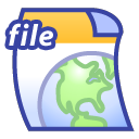 File, document, location, paper DarkSlateBlue icon
