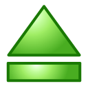 Eject Green icon