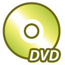 disc, Dvd Olive icon