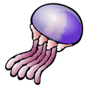 jellyfish Black icon