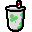 shake, shamrock Black icon