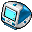 Blueberry, Imac Teal icon