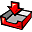 inbox Red icon