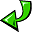 arrowleft LimeGreen icon