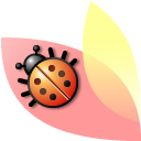 spring, bug, fling LightSalmon icon
