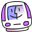 Emac, grape DarkSlateGray icon