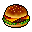 cheeseburger SaddleBrown icon