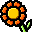 plant, Flower Black icon