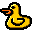 rubber, duckie Icon
