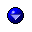 Blue, fall, Descend, Down, Decrease, descending, download Black icon