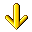 dwn, modern Gold icon